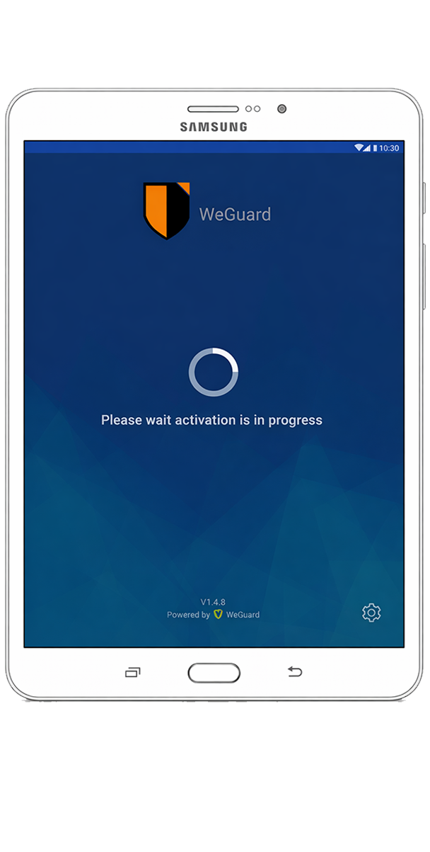 WeGuard Tablet Screen