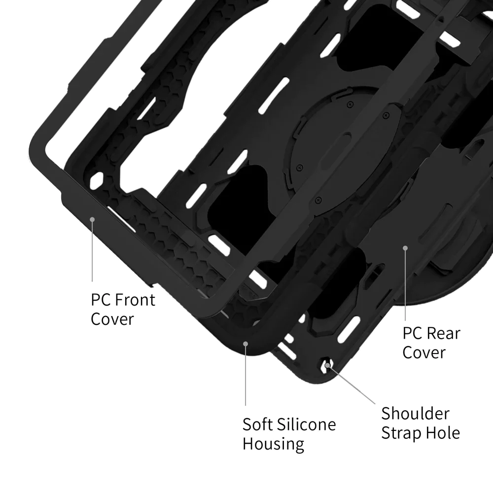 nbn-ss-x910-samsung-galaxy-tab-s9-ultra-sm-x910-x916-ultra-3-layers-shockproof-rugged-case-with-hand-strap-and-kick-stand