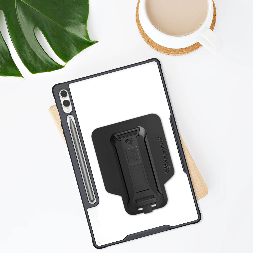 dxs-ss-x810-samsung-galaxy-tab-s9-s9-plus-sm-x810-x816-ultra-slim-4-corner-anti-impact-tablet-case-with-hand-strap-kick-stand-x-mount