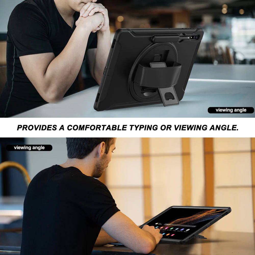 rin-ss-x900-samsung-galaxy-tab-s8-ultra-sm-x900-x906-rainproof-military-grade-rugged-case-with-hand-strap-and-kick-stand