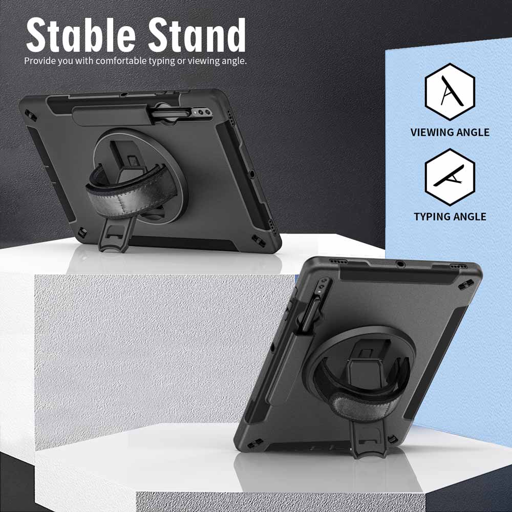 rin-ss-x800-samsung-galaxy-tab-s8-s8-plus-sm-x800-x806-s7-s7-fe-rainproof-military-grade-rugged-case-with-hand-strap-and-kick-stand