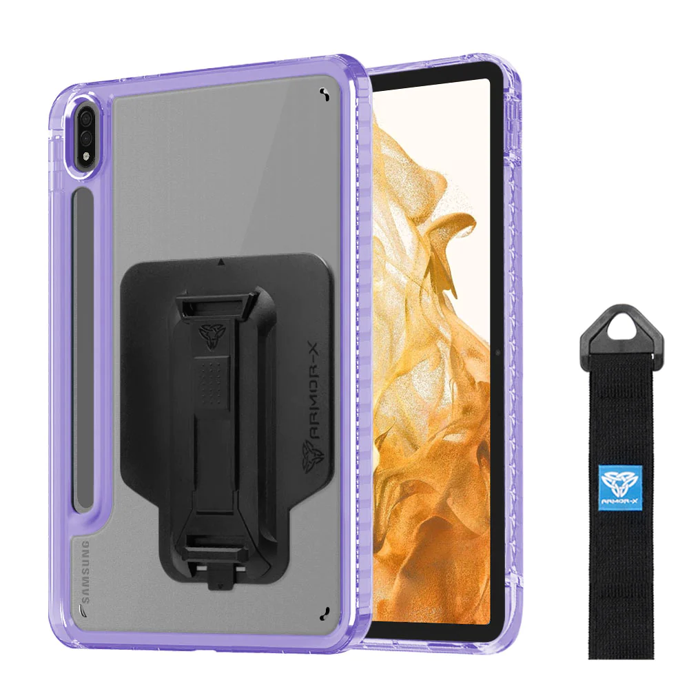 kxs-ss-x700-samsung-galaxy-tab-s8-sm-x700-sm-x706-transparent-protective-rugged-case-with-hand-strap-kick-stand-x-mount