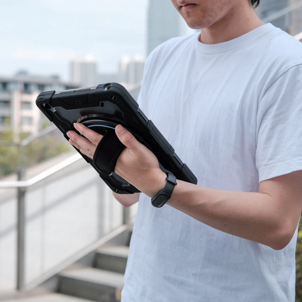 nbn-ss-x900-samsung-galaxy-tab-s8-ultra-sm-x900-x906-ultra-3-layers-shockproof-rugged-case-with-hand-strap-and-kick-stand